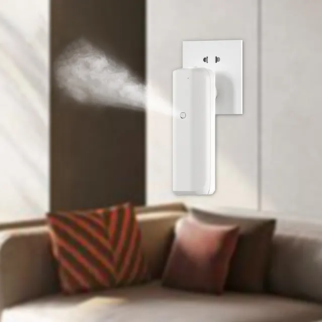 Electric Essential Oil Scent Diffuser Plug And Play Wall Mount Scent Fragrance Diffuser