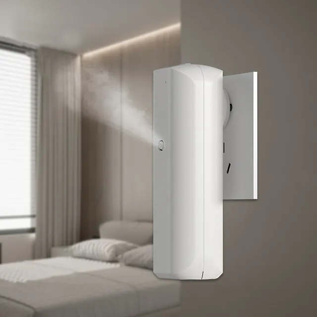 Electric Essential Oil Scent Diffuser Plug And Play Wall Mount Scent Fragrance Diffuser